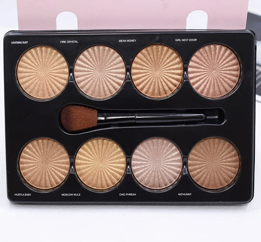 NEW 12 Color Matte Trimming Makeup Palette  Face Basic Makeup Foundation White Brown Female Cosmetic Lasting Nature Water Proof